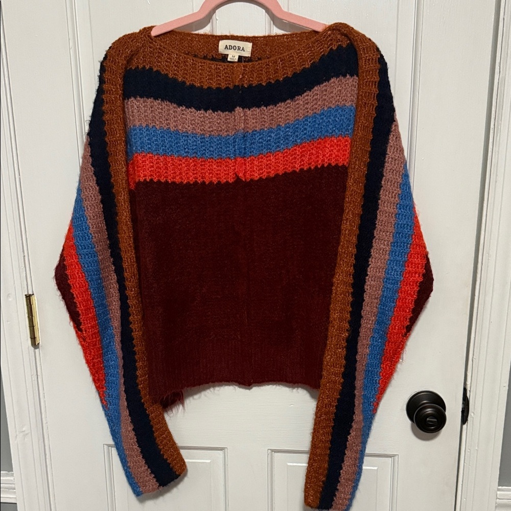 ADORA Multicolor Striped Sweater